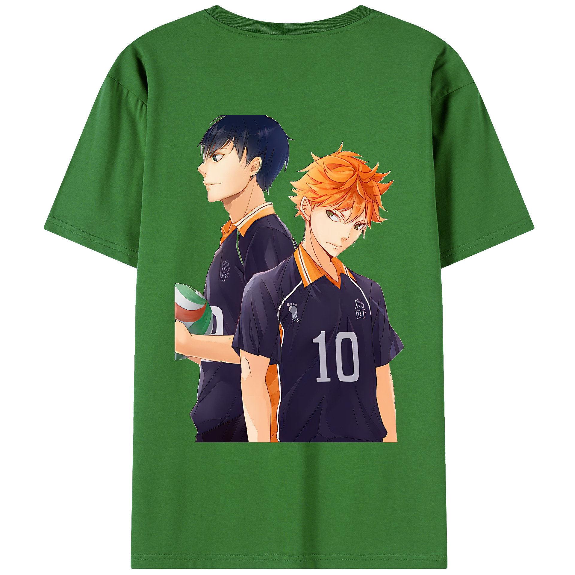 （画像用） ハイキュー!! Haikyu!! レディース半袖Tシャツ(バックプリント)